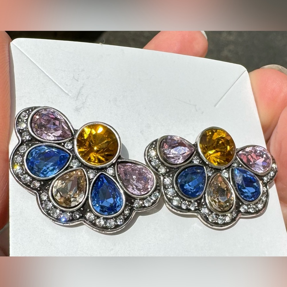 Jewelmint Peacock Earrings